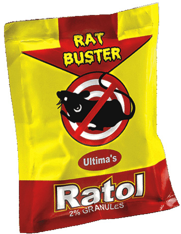 Ratol n'est pas le poison de rat le plus célèbre, mais le plus efficace, basé sur l'anticoagulant de deuxième génération.